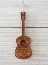 Guitar lyric ornament