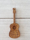 Guitar lyric ornament