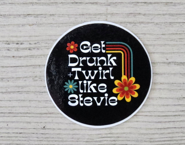 Twirl like Stevie sticker