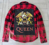 UP-CYCLED Queen flannel