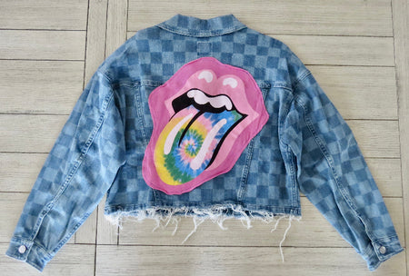 UP-CYCLED Rolling Stones jacket
