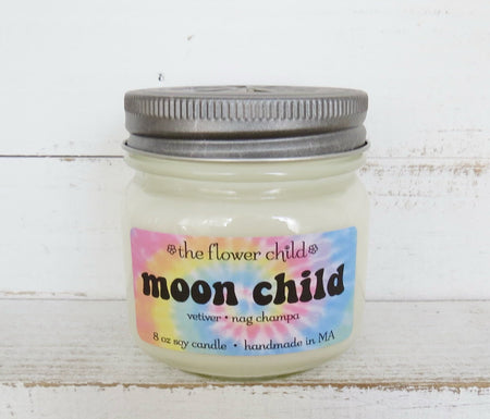 Moon child candle