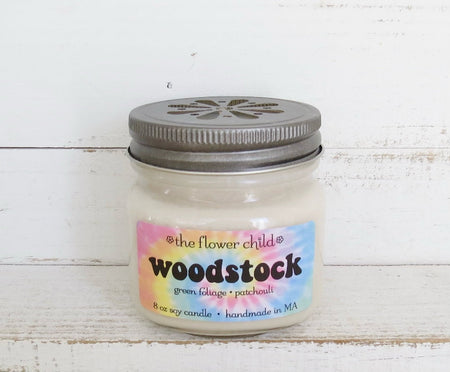 Woodstock candle