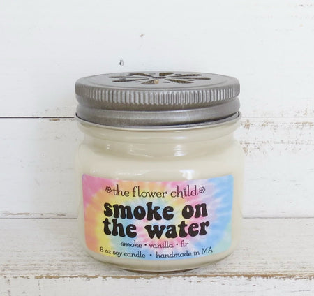 Smoke on the water candle