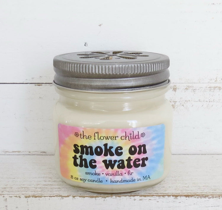 Smoke on the water candle