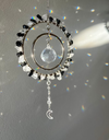 Onyx and quartz sun catcher