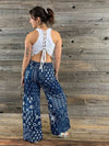 Patchwork boho pants