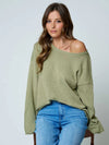 Olive sailor sweater