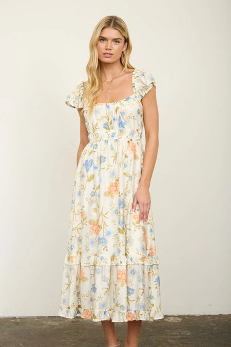Floral maxi dress