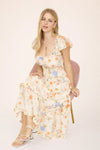 Floral maxi dress