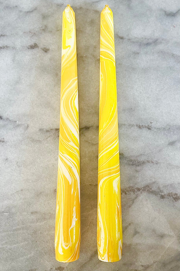 groovy taper candles