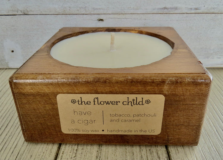 have a cigar candle