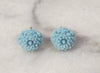 floral stud earrings