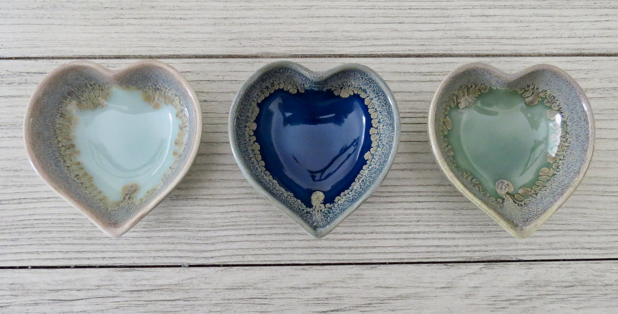 ceramic heart dish The Flower Child