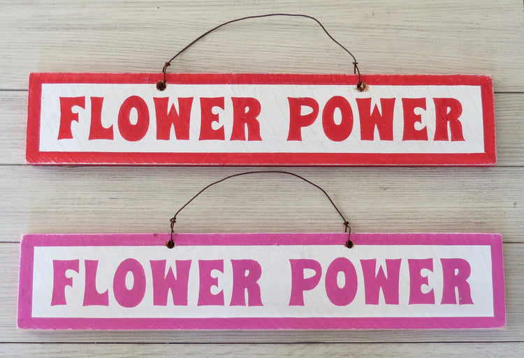 flower power sign