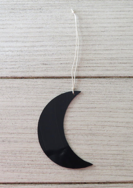 moon vinyl ornament