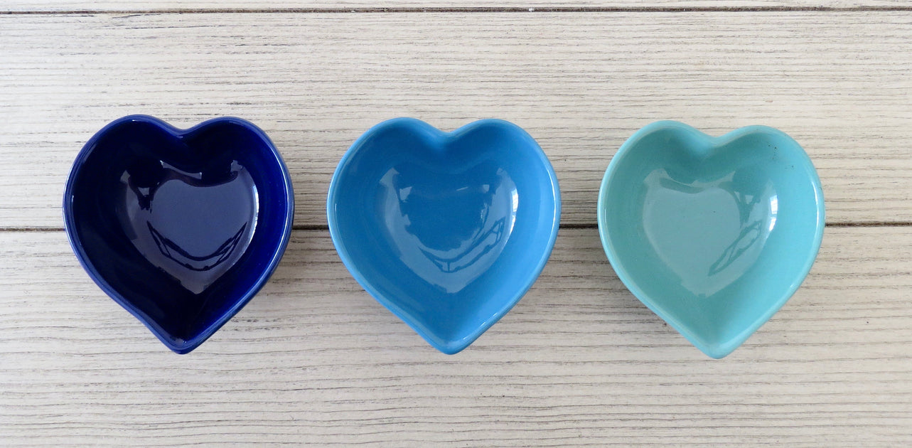 ceramic heart dish The Flower Child