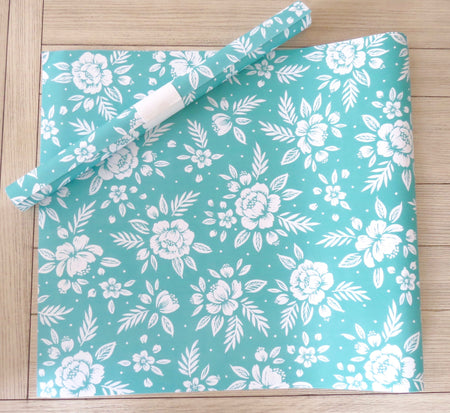 floral gift wrap